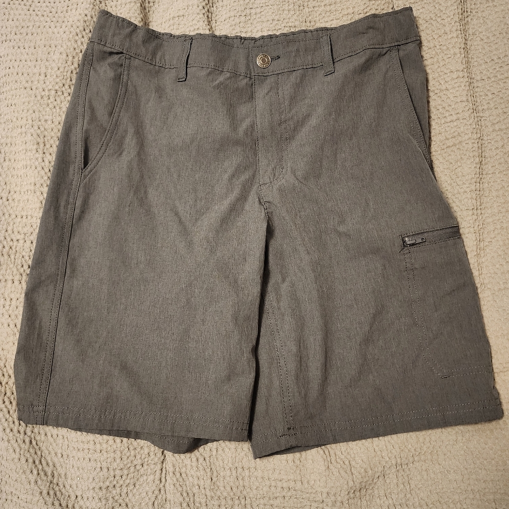 Williams Sonoma Gray Flat Front Shorts